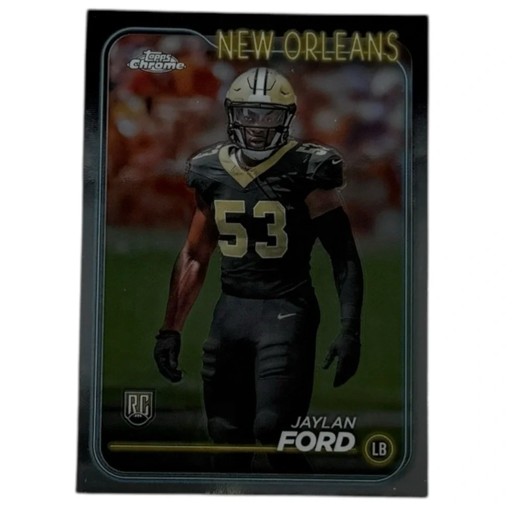 2024 Topps Chrome - Rookies Jaylan Ford #269 (RC)‎